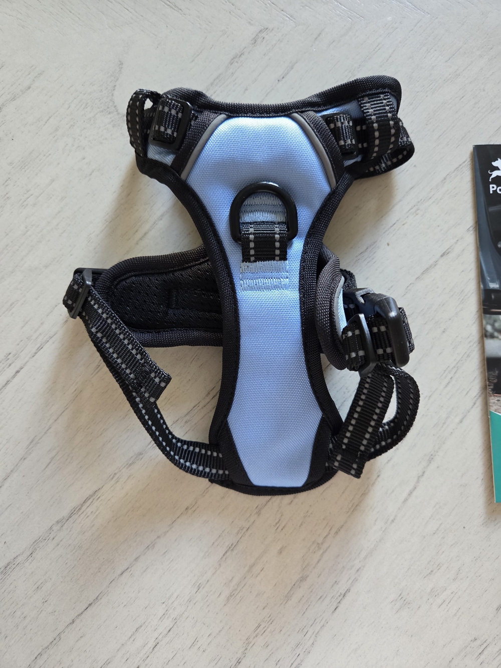 PoyPet No Pull Dog Harness XS, Reflective Vest with Front Clip & Handle